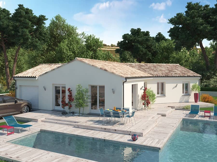 Maison neuve - Terrain à bâtir () à Nieul-lès-Saintes (17), prix 212 000 €