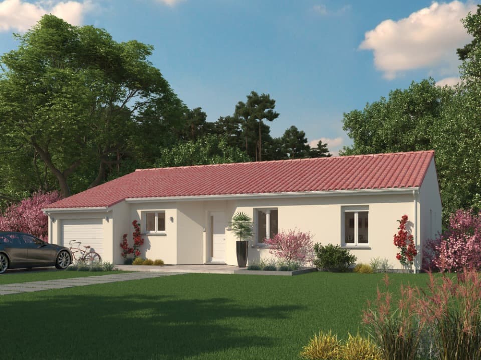 Maison neuve - Terrain à bâtir Gémozac (17260) à Gémozac (17), prix 250 000 €