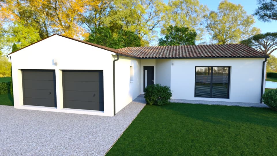 Maison neuve - Terrain à bâtir Aumagne (17770) à Aumagne (17), prix 317 000 €