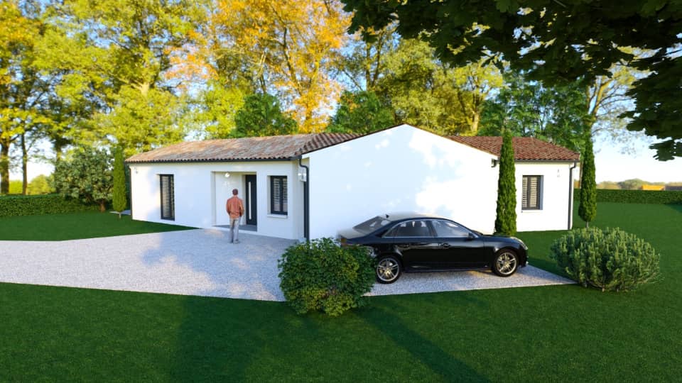 Maison neuve - Terrain à bâtir Aumagne (17770) à Aumagne (17), prix 316 000 €
