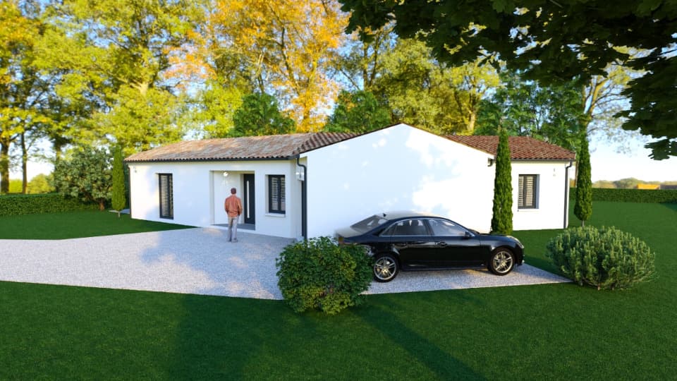 Maison neuve - Terrain à bâtir Aumagne (17770) à Aumagne (17), prix 316 000 €