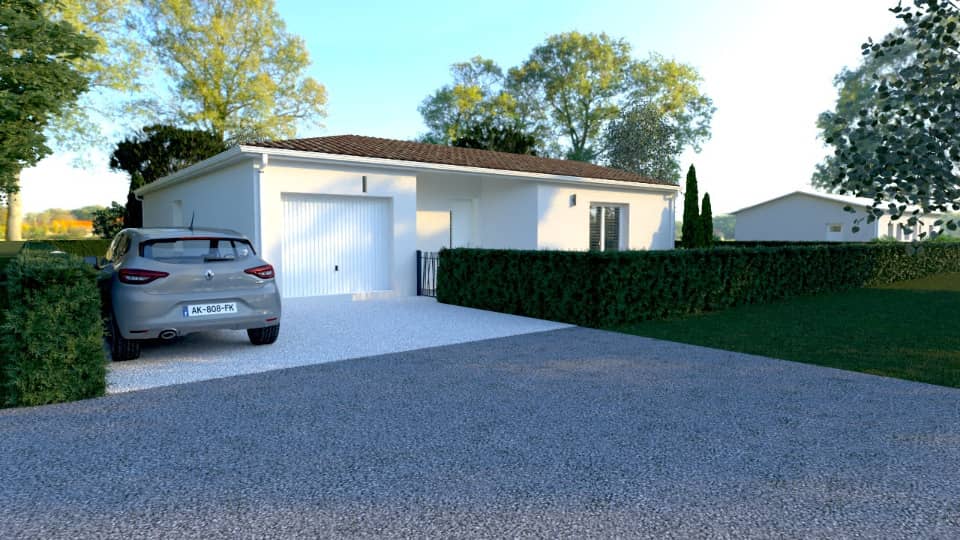 Maison neuve - Terrain à bâtir Colombiers (17460) à Colombiers (17), prix 230 300 €