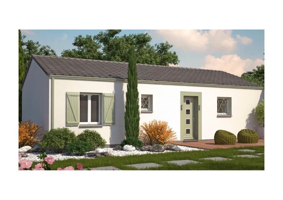Maison neuve - Terrain à bâtir Colombiers (17460) à Colombiers (17), prix 182 000 €
