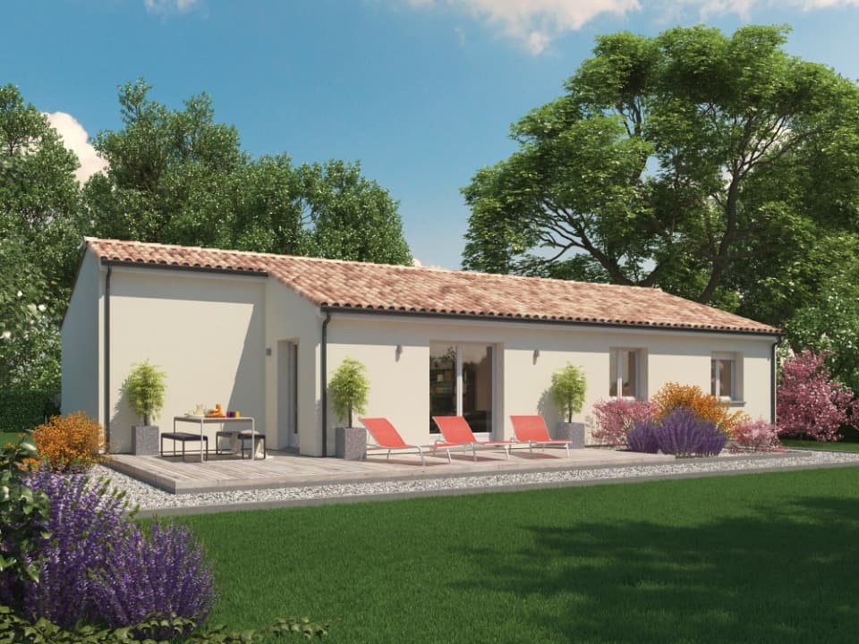 Maison neuve - Terrain à bâtir Colombiers (17460) à Colombiers (17), prix 222 500 €