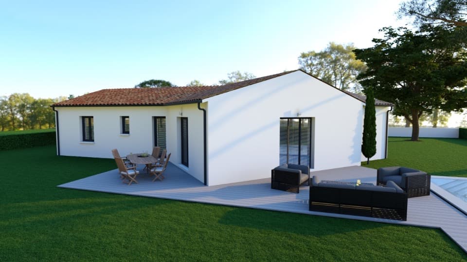 Maison neuve - Terrain à bâtir Taillebourg (17350) à Taillebourg (17), prix 248 000 €