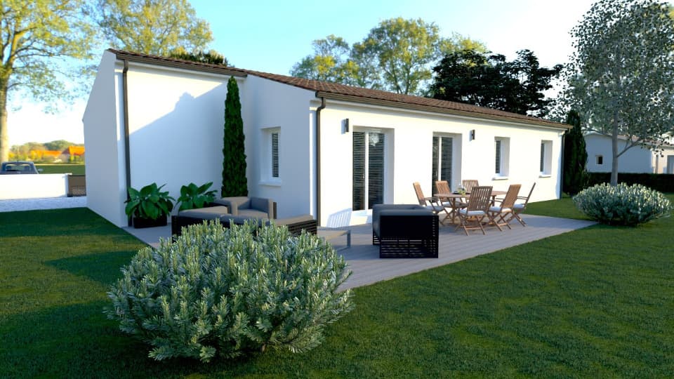 Maison neuve - Terrain à bâtir Chaniers (17610) à Chaniers (17), prix 210 000 €