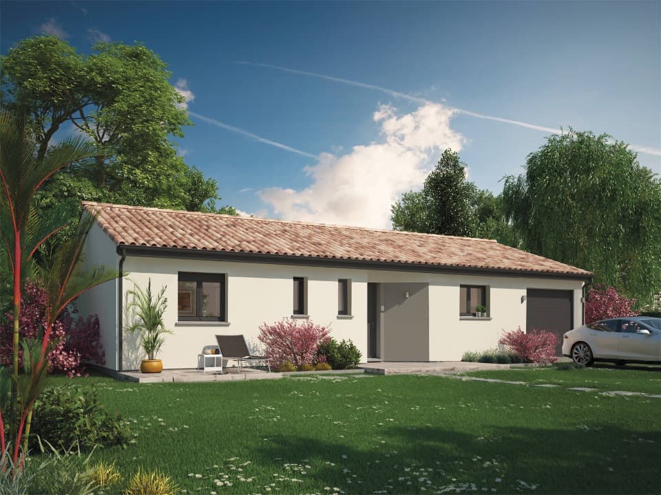 Maison neuve - Terrain à bâtir Saint-Vaize (17100) à Saint-Vaize (17), prix 210 200 €