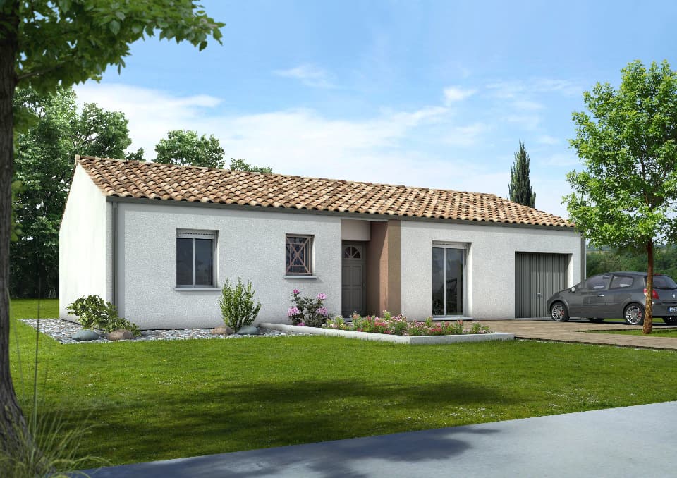 Maison neuve - Terrain à bâtir Matha (17160) à Matha (17), prix 230 000 €