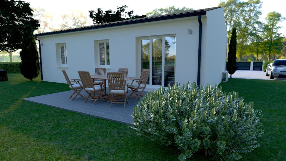 Maison neuve - Terrain à bâtir Écoyeux (17770) à Écoyeux (17), prix 173 000 €