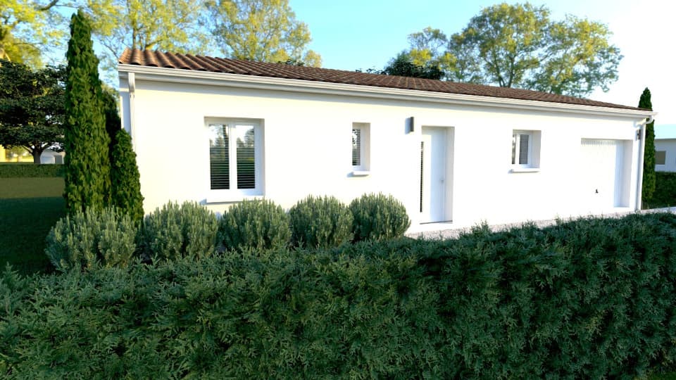 Maison neuve - Terrain à bâtir Écoyeux (17770) à Écoyeux (17), prix 194 000 €