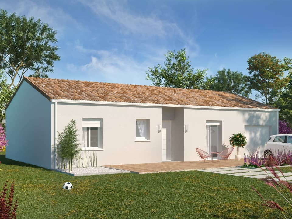 Maison neuve - Terrain à bâtir Migron (17770) à Migron (17), prix 159 500 €