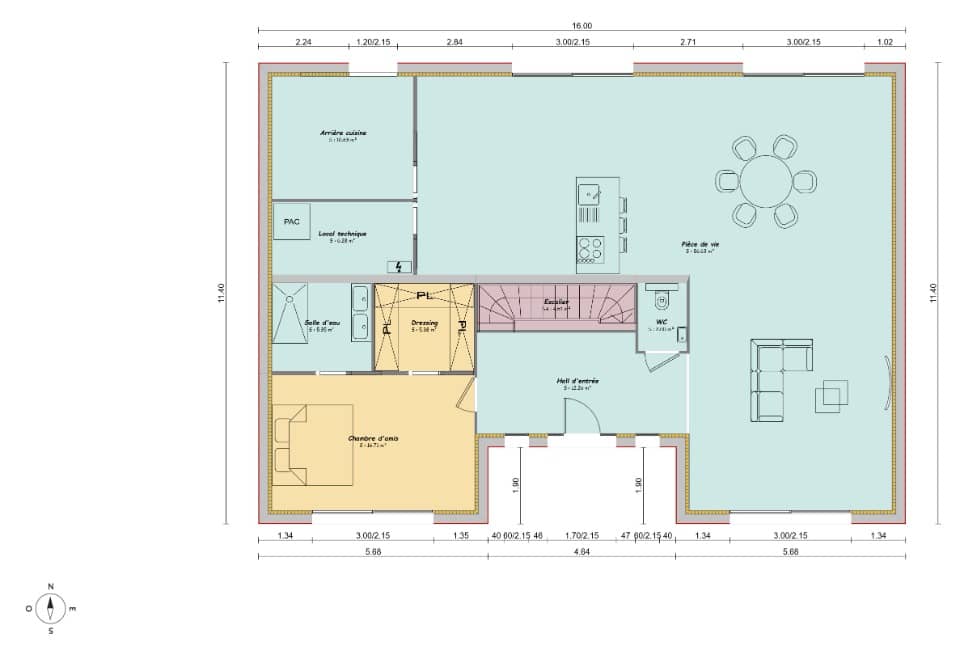 Maison neuve - Terrain à bâtir Vémars (95470) à Vémars (95), prix 589 000 €