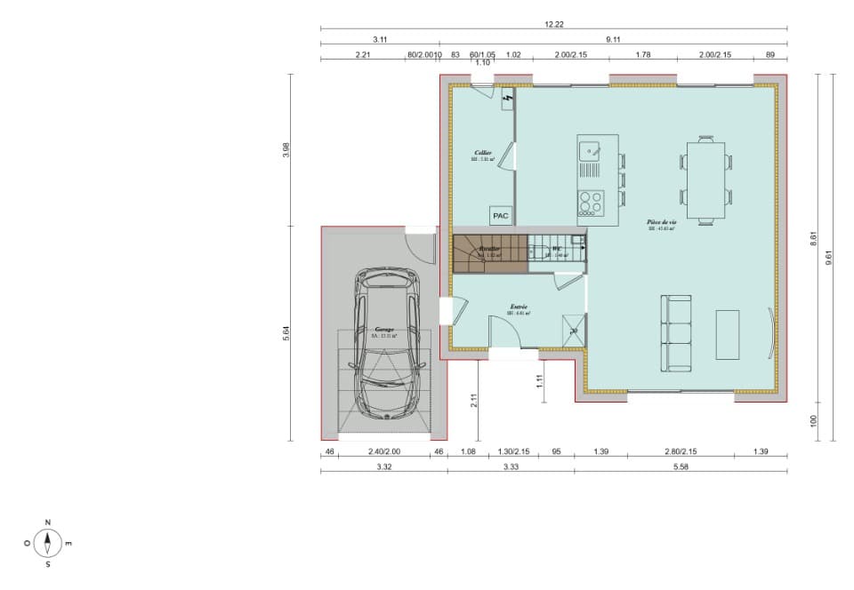 Maison neuve - Terrain à bâtir Mouroux (77120) à Mouroux (77), prix 385 000 €