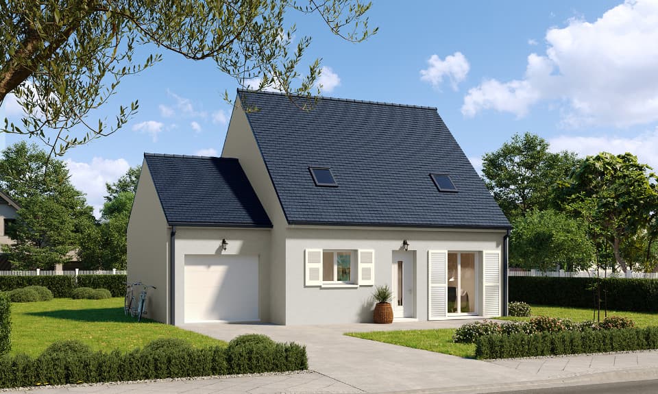 Maison neuve - Terrain à bâtir Marles-en-Brie (77610) à Marles-en-Brie (77), prix 264 440 €
