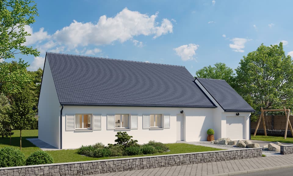 Maison neuve - Terrain à bâtir Marles-en-Brie (77610) à Marles-en-Brie (77), prix 324 000 €