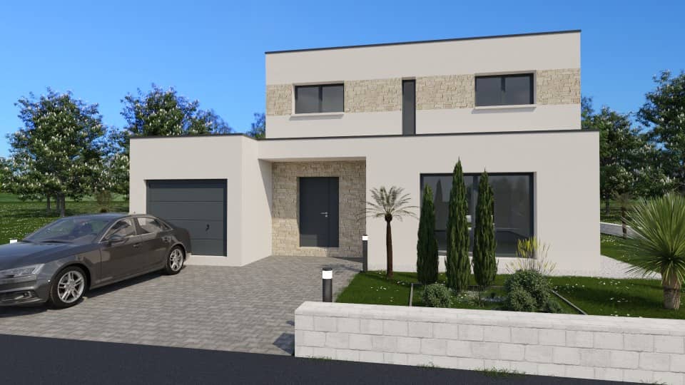 Maison neuve - Terrain à bâtir Saint-Augustin (77515) à Saint-Augustin (77), prix 325 000 €