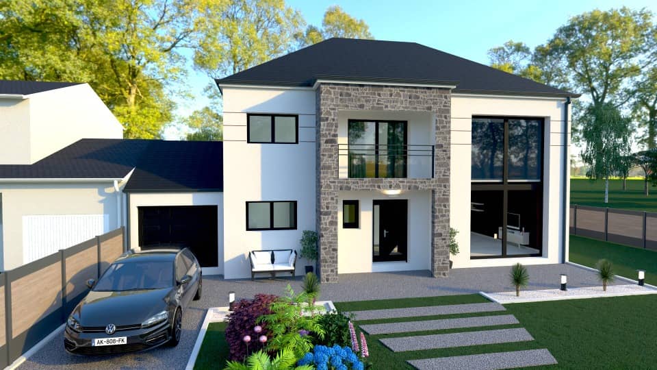 Maison neuve - Terrain à bâtir Nanteuil-le-Haudouin (60440) à Nanteuil-le-Haudouin (60), prix 368 000 €