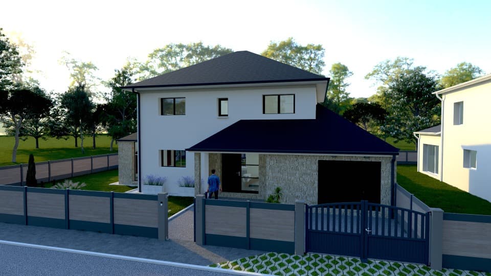 Maison neuve - Terrain à bâtir Vémars (95470) à Vémars (95), prix 519 000 €