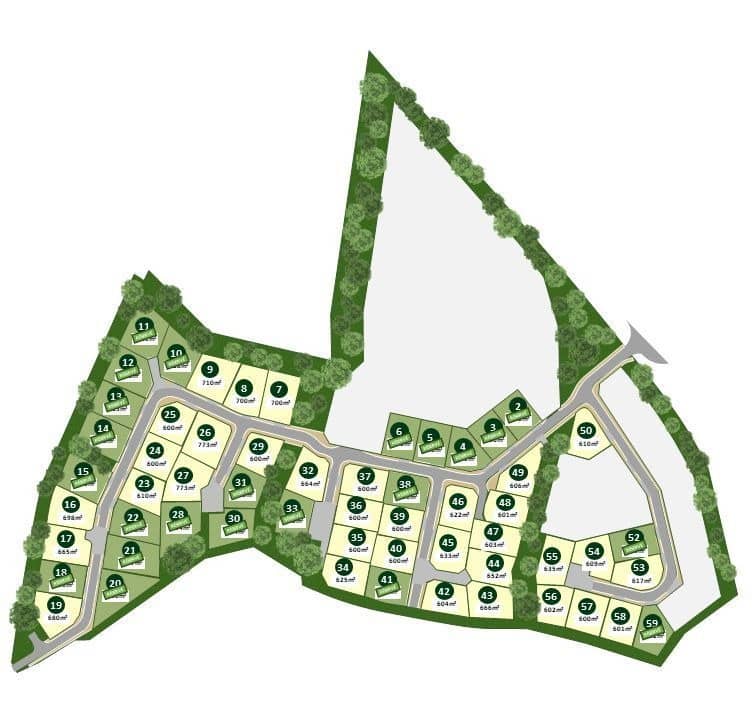 Terrain - Terrain à bâtir Cestas (33610) à Cestas, prix 220 000 €