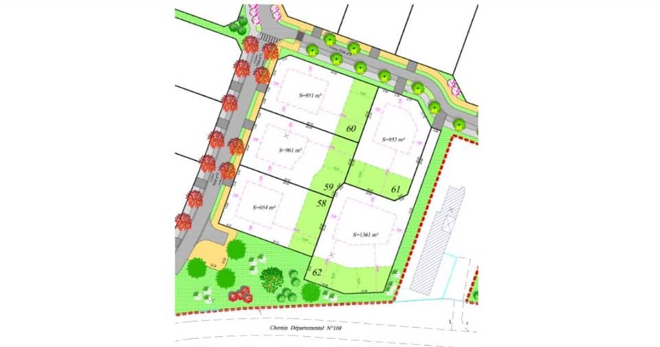 Terrain - Terrain à bâtir Saucats (33650) à Saucats (33), prix 199 600 €