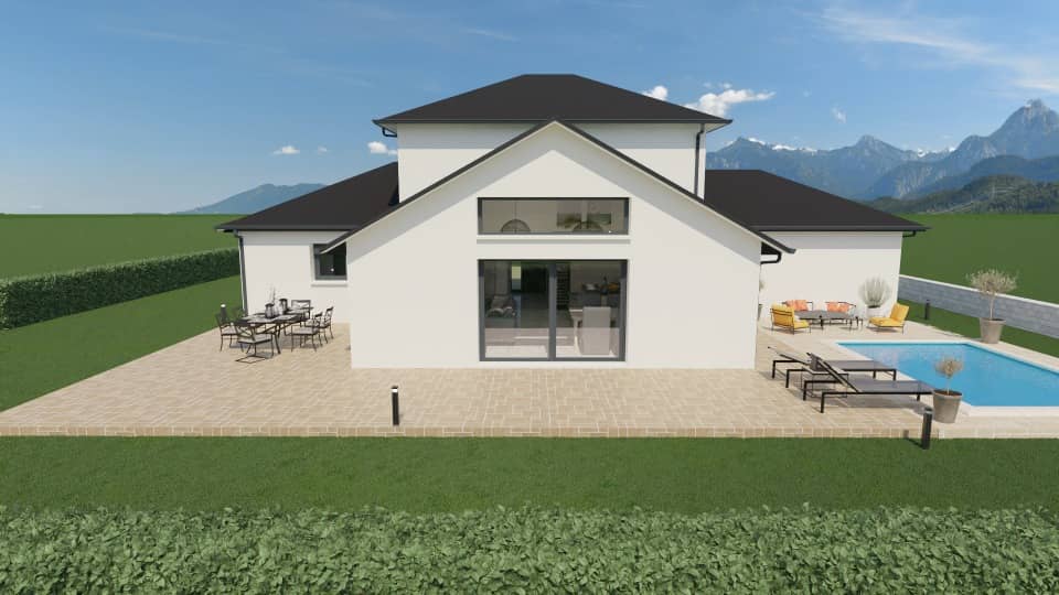 Maison neuve - Terrain à bâtir Gorrevod (01190) à Gorrevod (11), prix 395 000 €