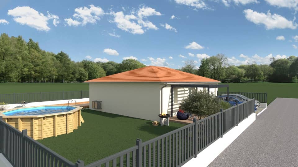 Maison neuve - Terrain à bâtir Saint-Vulbas (01150) à Saint-Vulbas, prix 268 500 €