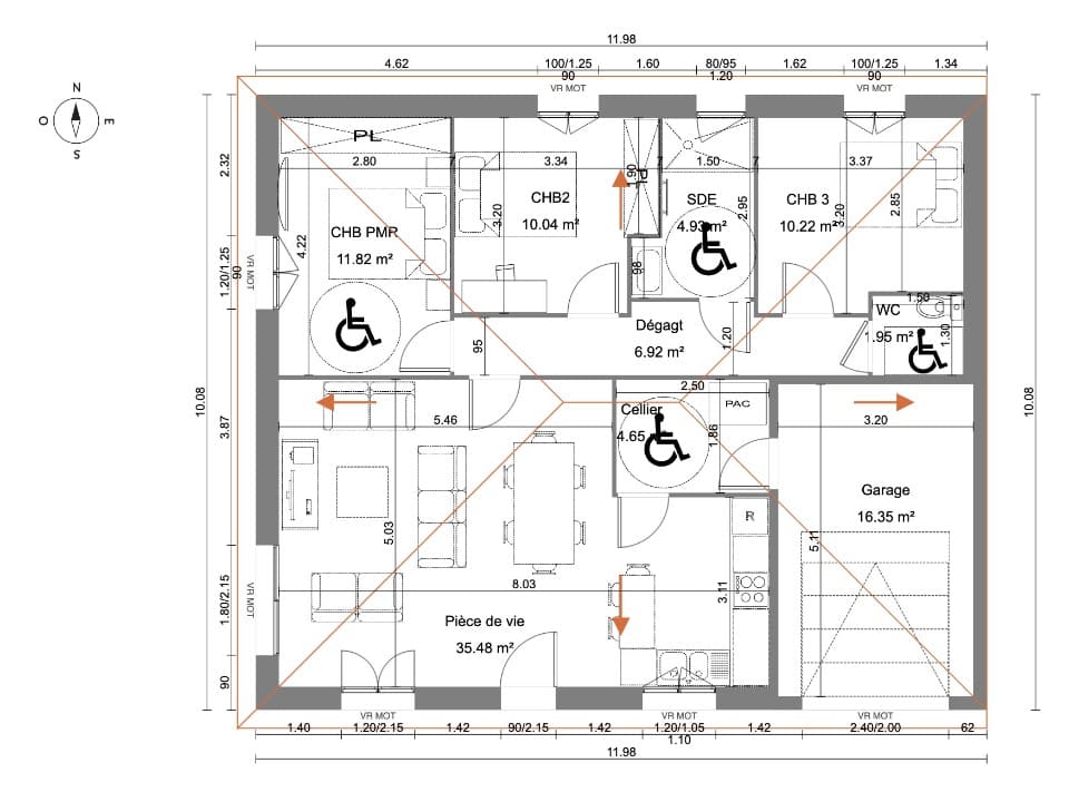 Maison neuve - Terrain à bâtir Saint-André-sur-Vieux-Jonc (01960) à Saint-André-sur-Vieux-Jonc (19), prix 262 000 €