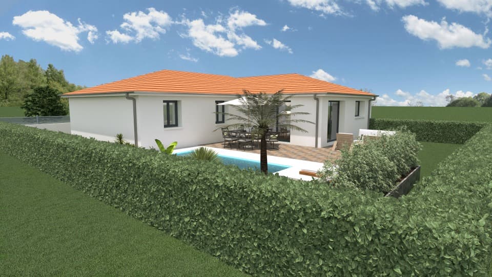 Maison neuve - Terrain à bâtir Revonnas (01250) à Revonnas (12), prix 282 000 €