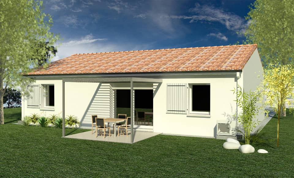 Maison neuve - Terrain à bâtir  () à Saintes (17), prix 198 700 €