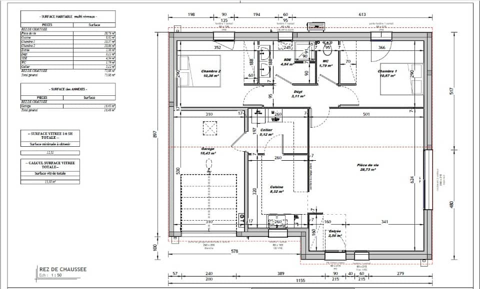 Maison neuve - Terrain à bâtir Saintes (17100) à Saintes (17), prix 221 950 €