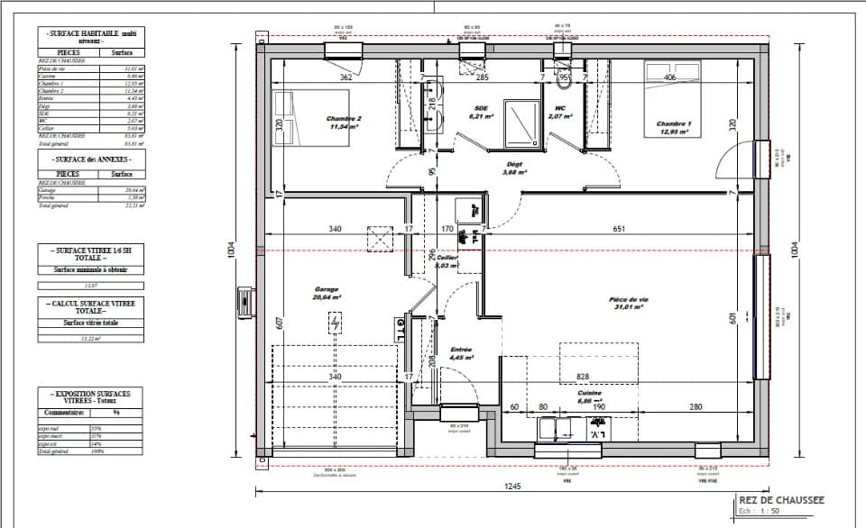 Maison neuve - Terrain à bâtir Cognac (16100) à Cognac (16), prix 253 355 €