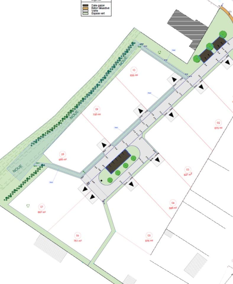 Terrain - Terrain à bâtir Jarnac (16200) à Jarnac (16), prix 36 000 €