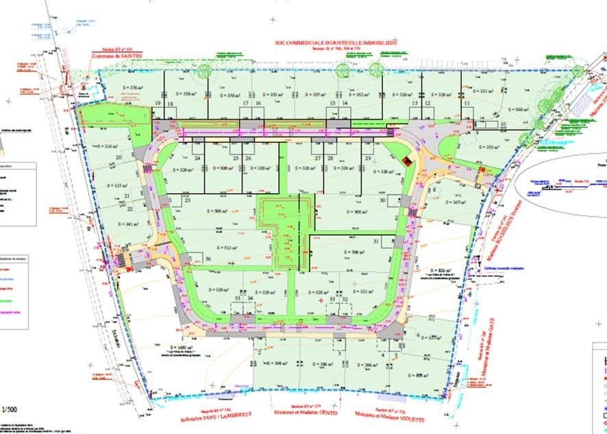 Terrain - Terrain à bâtir Saintes (17100) à Saintes (17), prix 63 000 €