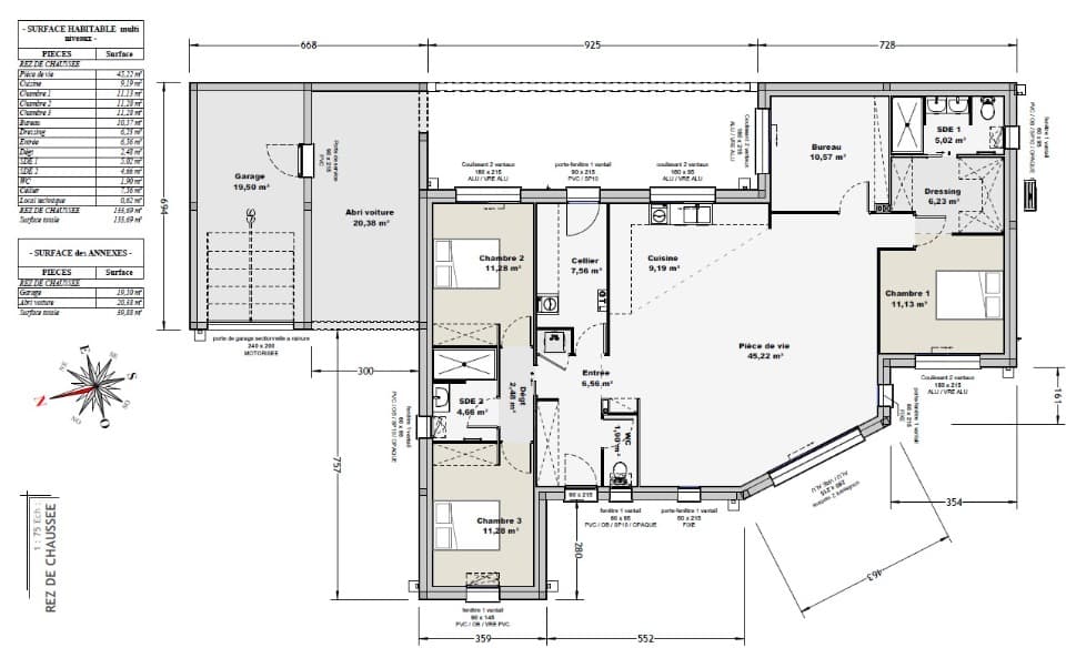 Maison neuve - Terrain à bâtir () à Cognac (16), prix 387 500 €