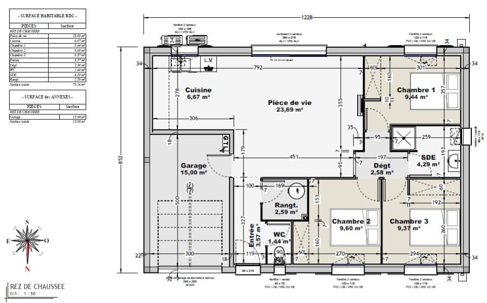 Maison neuve - Terrain à bâtir Matha (17160) à Matha (17), prix 239 400 €