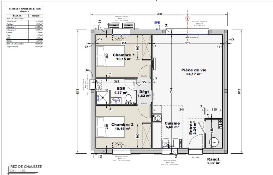 Maison neuve - Terrain à bâtir Cognac (16100) à Cognac (16), prix 155 500 €