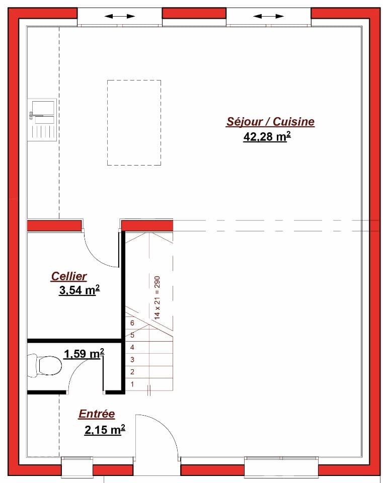 Maison neuve - Terrain à bâtir () à Saint-Rémy-lès-Chevreuse (78), prix 365 000 €