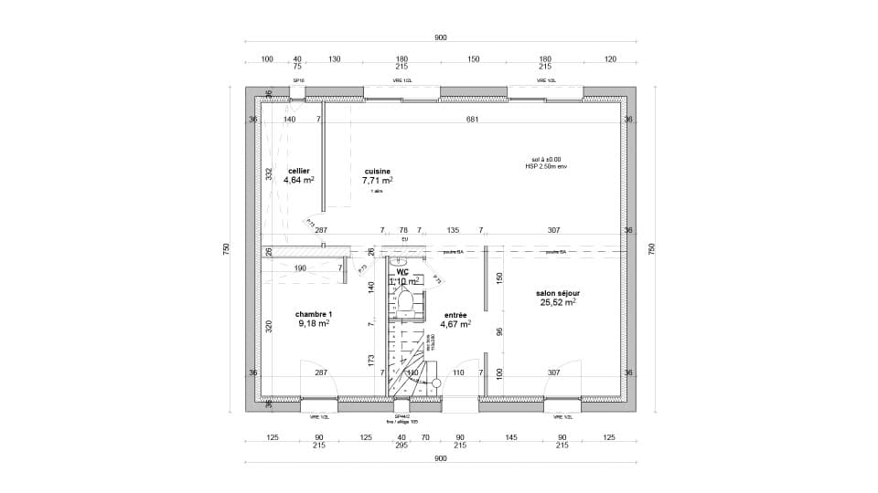 Maison neuve - Terrain à bâtir () à Fontenay-aux-Roses (92), prix 922 600 €