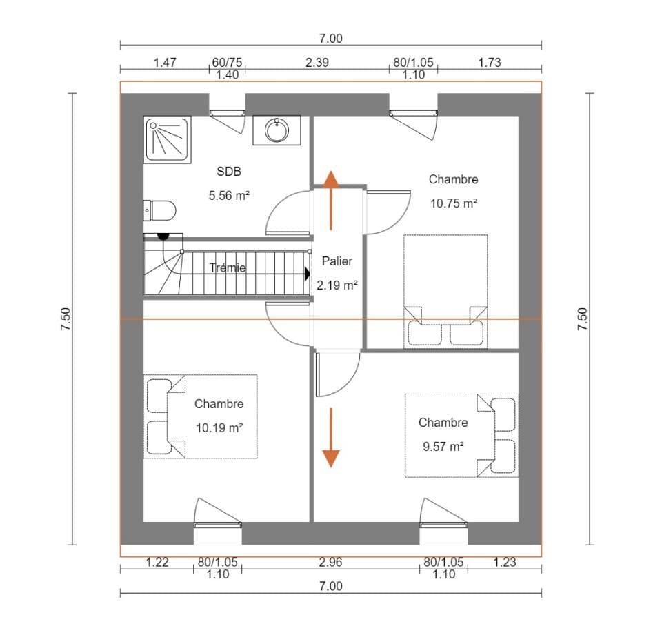 Maison neuve - Terrain à bâtir Le Vivier-sur-Mer (35960) à Le Vivier-sur-Mer (35), prix 222 000 €