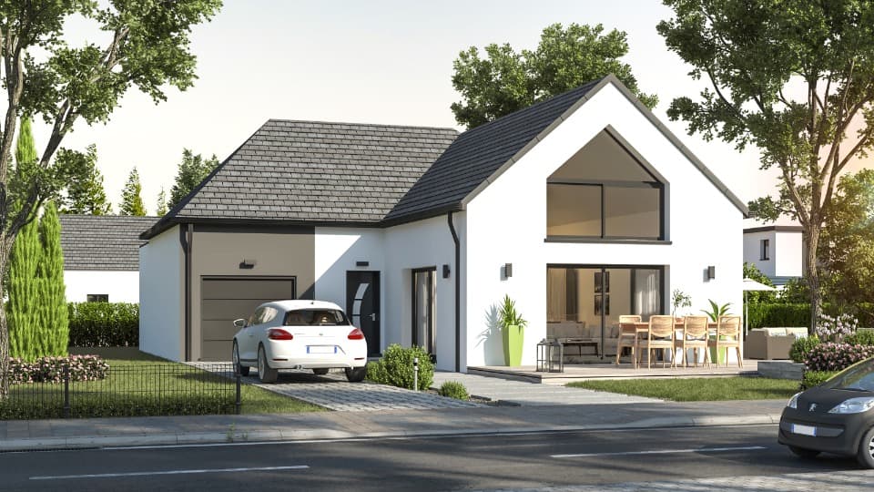 Maison neuve - Terrain à bâtir Erquy (22430) à Erquy (22), prix 409 900 €