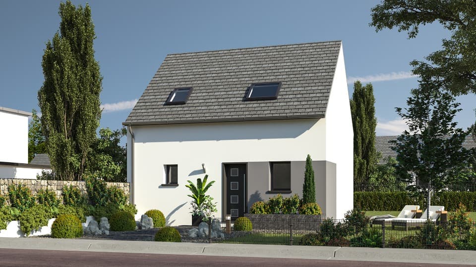 Maison neuve - Terrain à bâtir Plerguer (35540) à Plerguer (35), prix 199 500 €