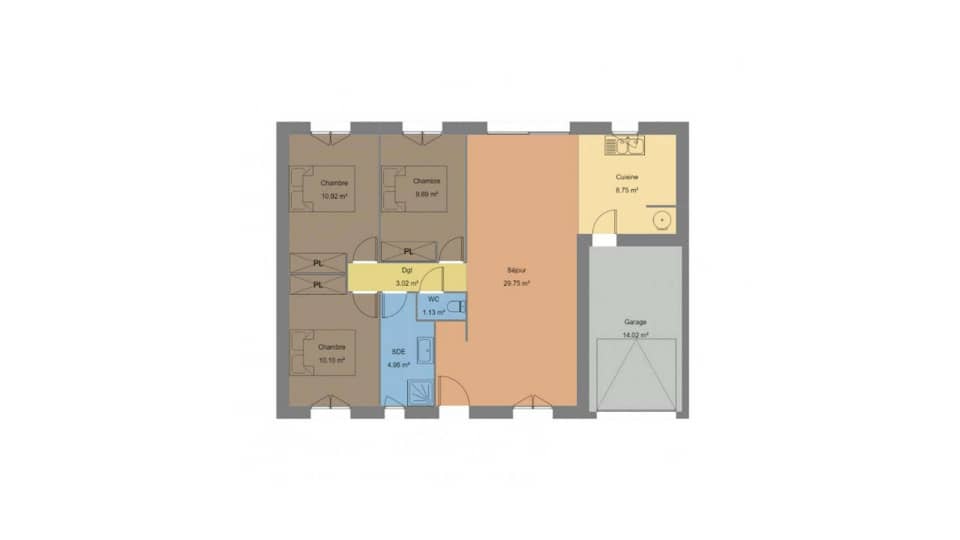 Maison neuve - Terrain à bâtir Bréal-sous-Montfort (35310) à Bréal-sous-Montfort (35), prix 280 000 €