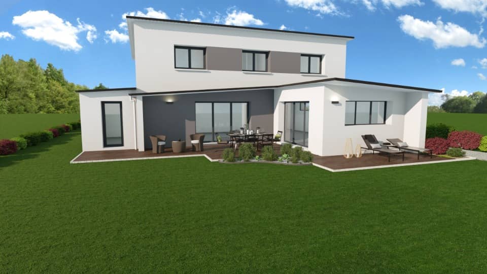 Maison neuve - Terrain à bâtir Pleugueneuc (35720) à Pleugueneuc (35), prix 370 000 €