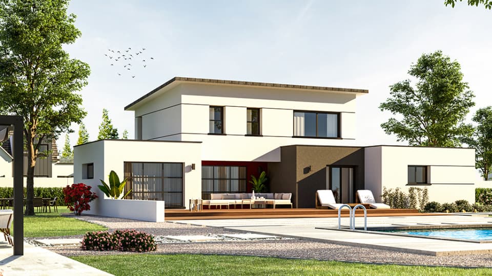 Maison neuve - Terrain à bâtir () à Cesson-Sévigné (35), prix 652 000 €