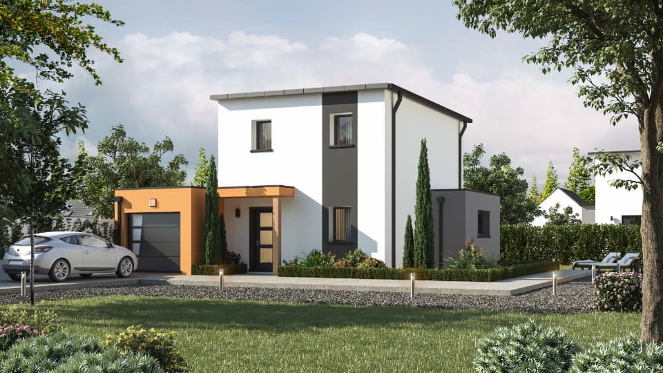 Maison neuve - Terrain à bâtir () à Erbrée (35), prix 241 650 €