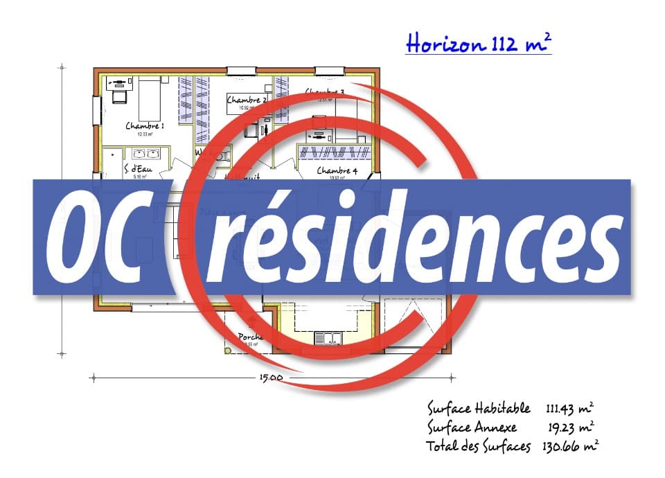 Maison neuve - Terrain à bâtir Marcorignan (11120) à Marcorignan (11), prix 302 500 €