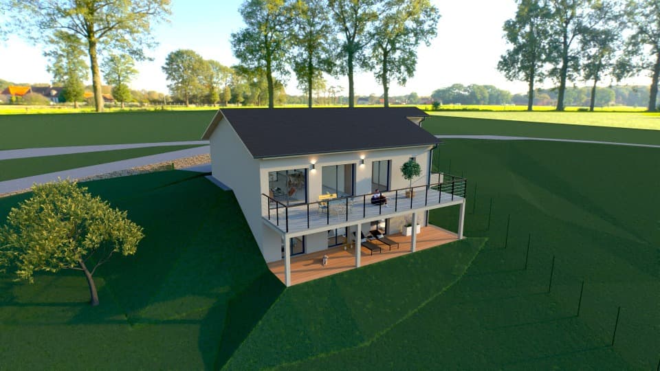 Maison neuve - Terrain à bâtir Chorges (05230) à Chorges (52), prix 515 000 €