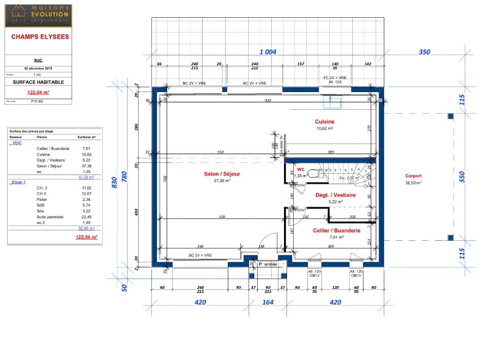 Maison neuve - Terrain à bâtir Vémars (95470) à Vémars (95), prix 429 900 €