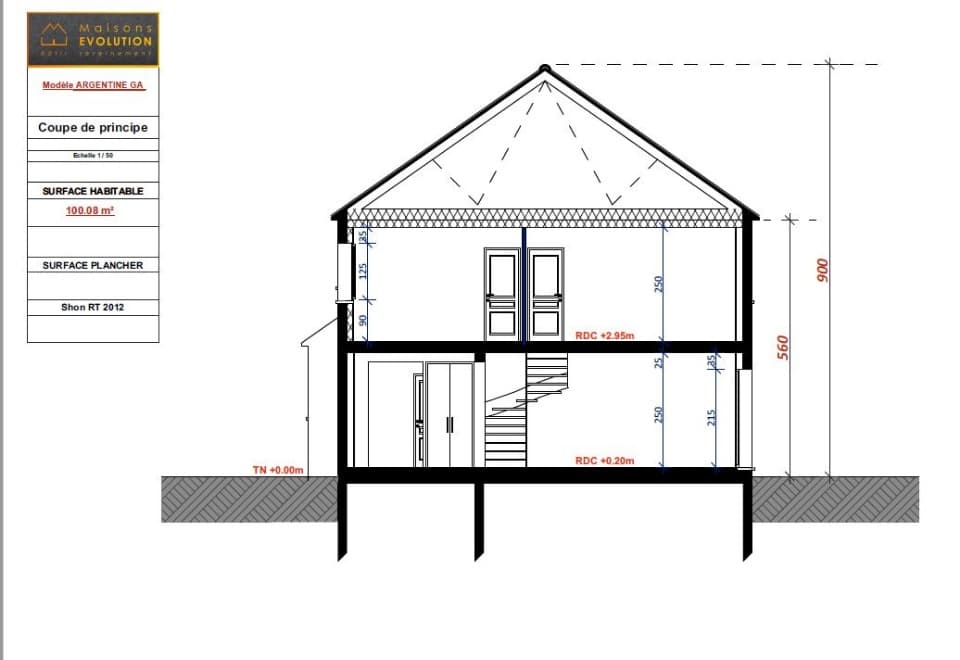 Maison neuve - Terrain à bâtir Saint-Mesmes (77410) à Saint-Mesmes (77), prix 309 900 €