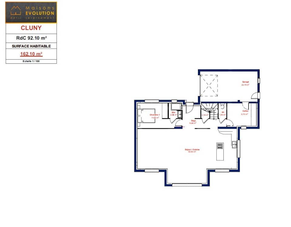 Maison neuve - Terrain à bâtir Presles-en-Brie (77220) à Presles-en-Brie (77), prix 425 900 €
